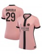 Billige Paris Saint-Germain Bradley Barcola #29 Tredjedrakt Dame 2024-25 Kortermet